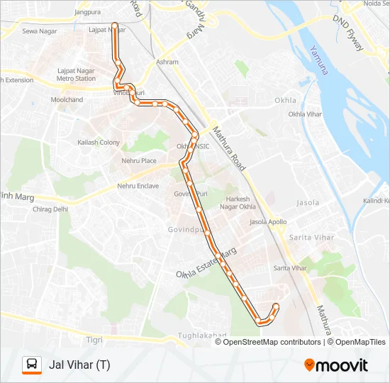 47ALINK  Line Map