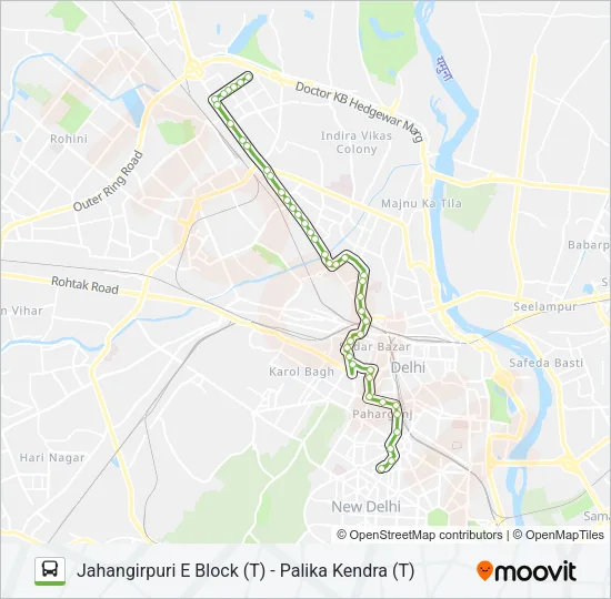 19 Bus Line Map