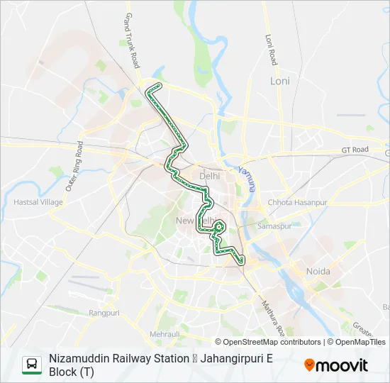 181 Bus Line Map