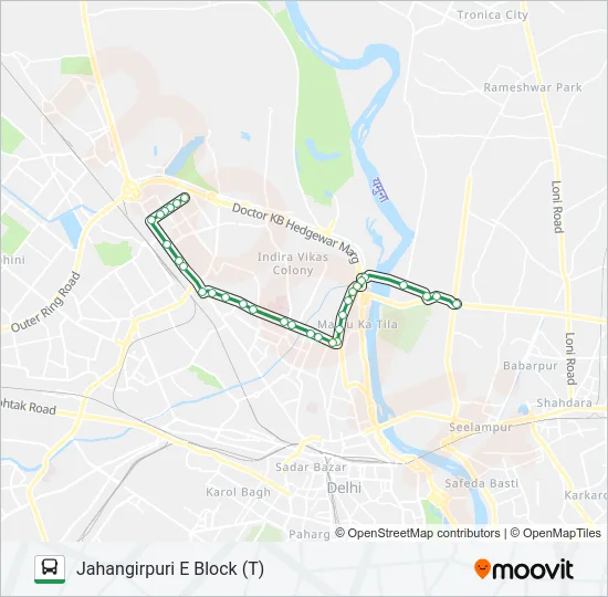 259 Bus Line Map