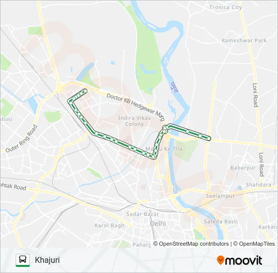 259 Bus Line Map