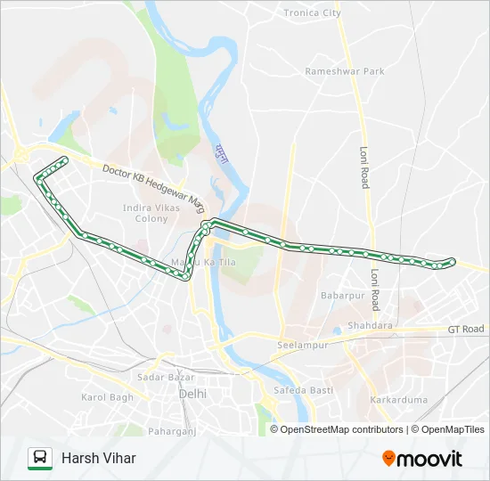 259 Bus Line Map