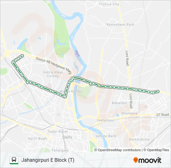 259 Bus Line Map