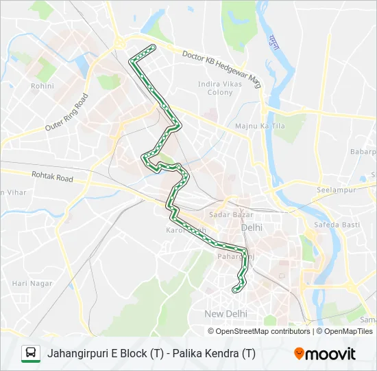 181A Bus Line Map