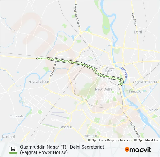918 Bus Line Map