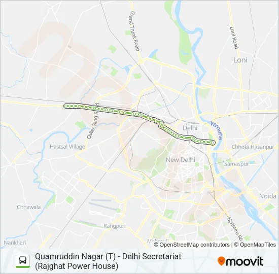 918 Bus Line Map