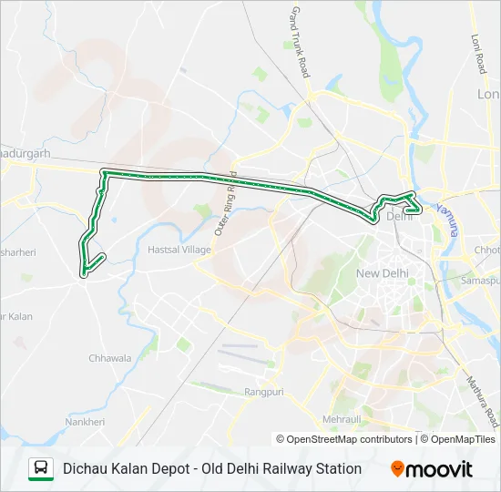 922 Bus Line Map