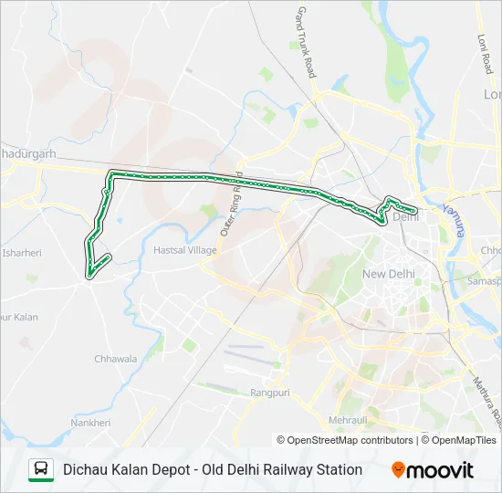 922 Bus Line Map