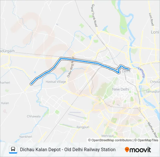 923 Bus Line Map