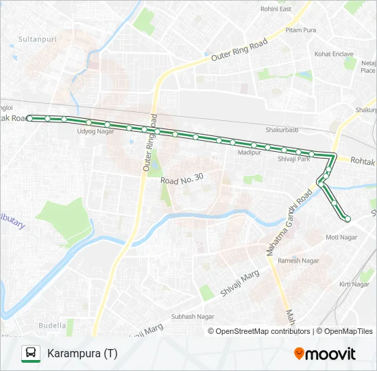 931 Bus Line Map