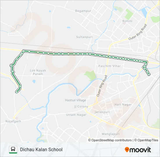 934 Bus Line Map