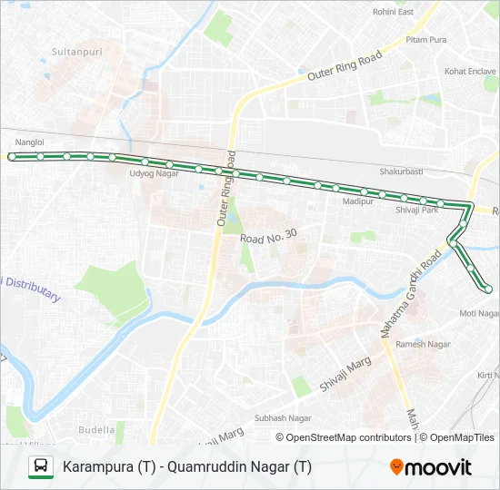 934 Bus Line Map