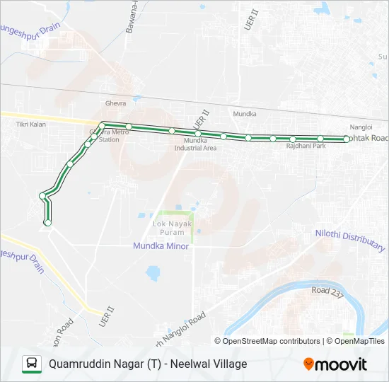 934 Bus Line Map
