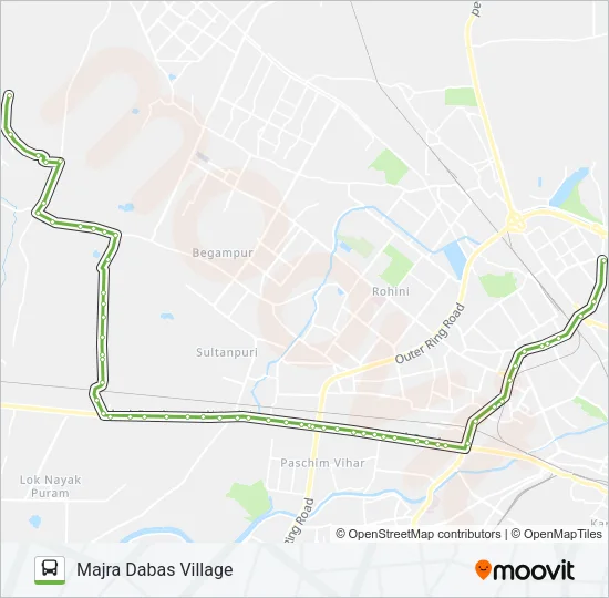 935 Bus Line Map