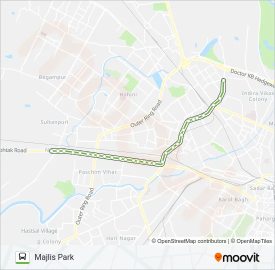 935 Bus Line Map