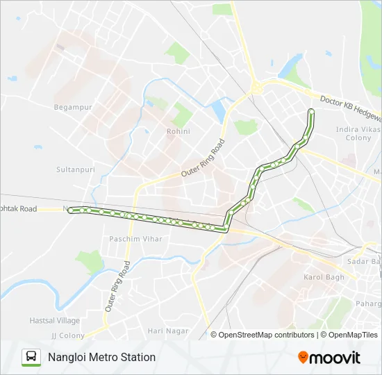 935 Bus Line Map