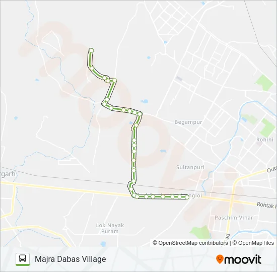 935 Bus Line Map