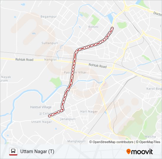 BY PASS EXPRESS Bus Line Map