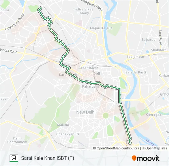 3 Bus Line Map