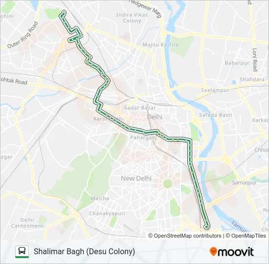 3 Bus Line Map