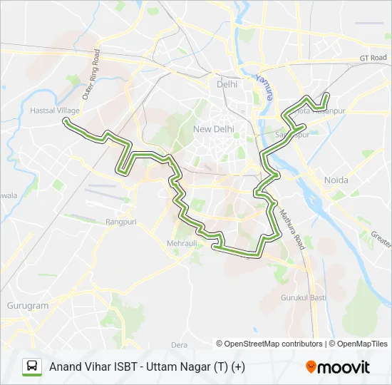 OMS (+) Bus Line Map