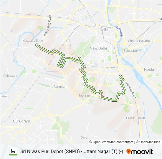 OMS (-) Bus Line Map