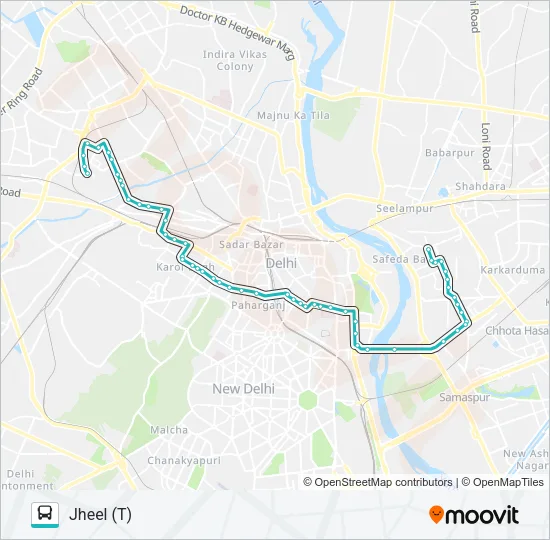 39 Bus Line Map