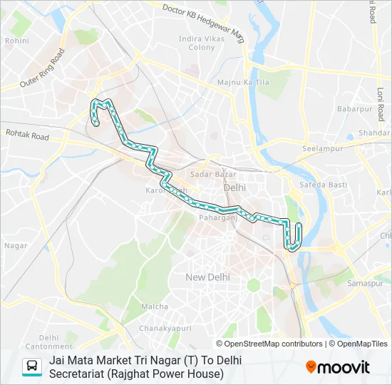 39 Bus Line Map