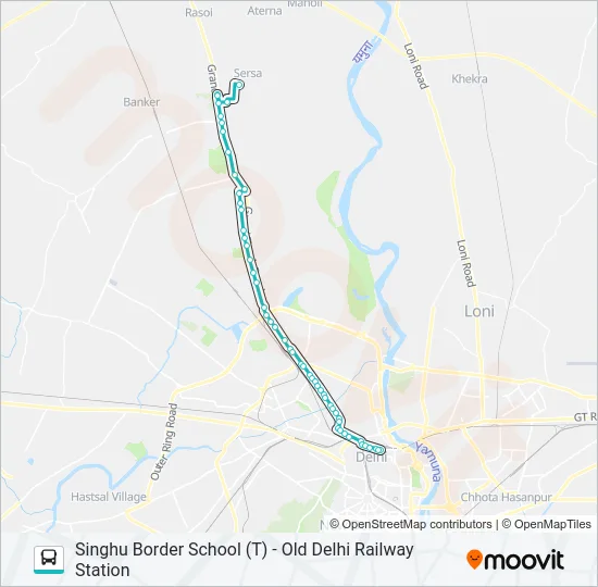 144 Bus Line Map