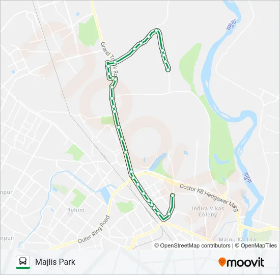 146 Bus Line Map