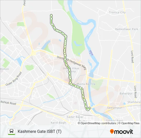 192 Bus Line Map