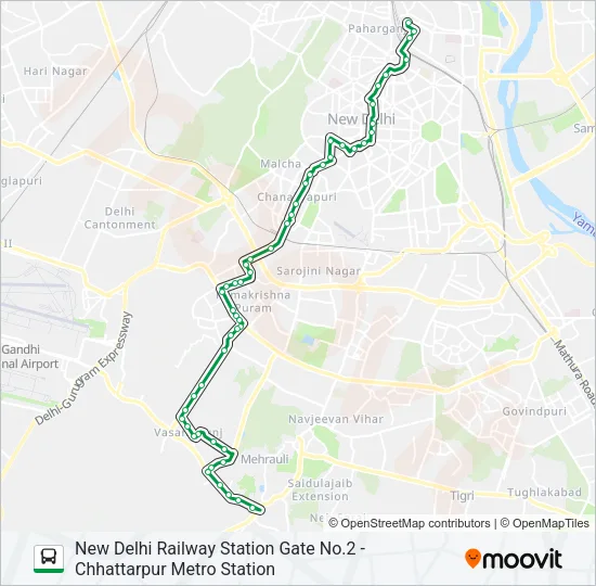 0604 (NS) Bus Line Map
