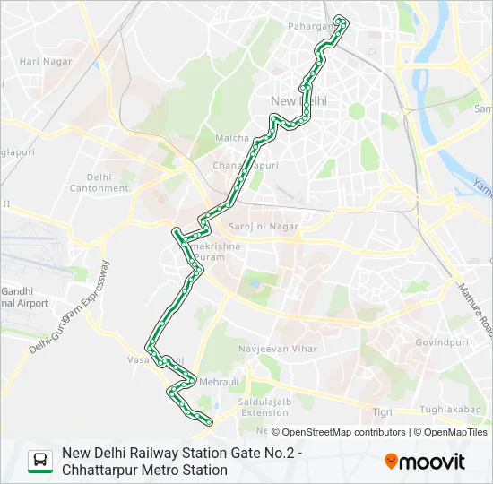 0604 (NS) Bus Line Map