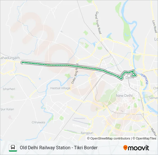 0926 (NS) Bus Line Map