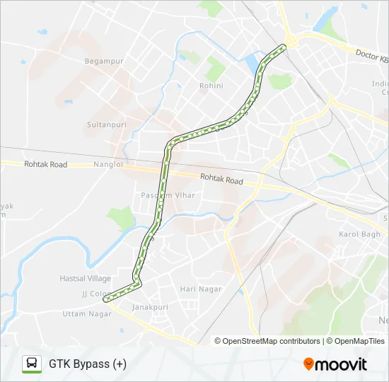 0OMS (+) (NS) Bus Line Map