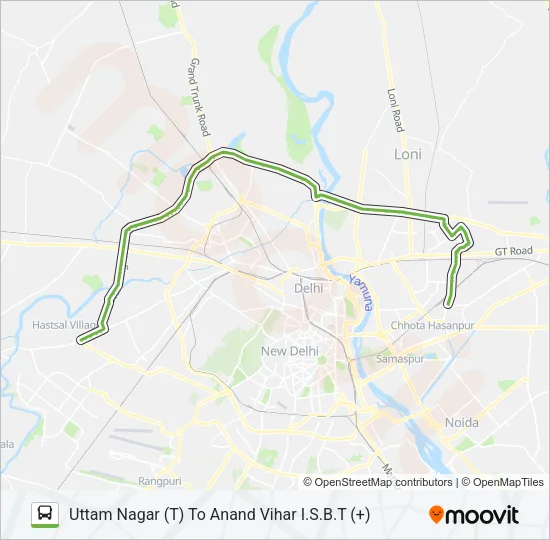 0OMS (+) (NS) Bus Line Map