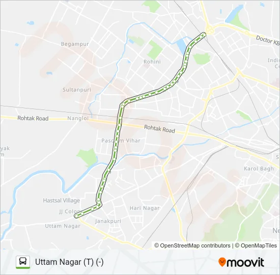 0OMS (-) (NS) Bus Line Map