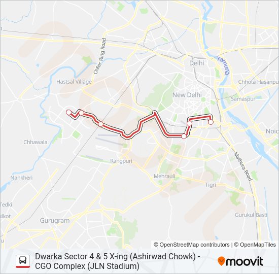 DS-002 Bus Line Map