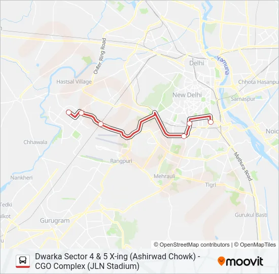 DS-002 Bus Line Map
