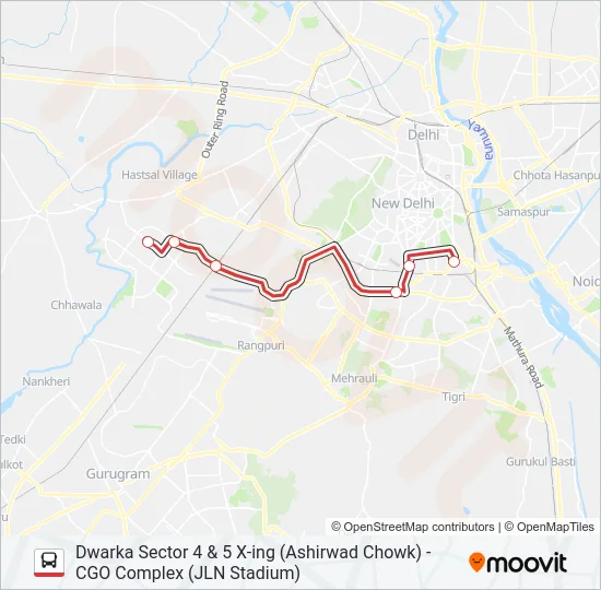 DS-002 Bus Line Map