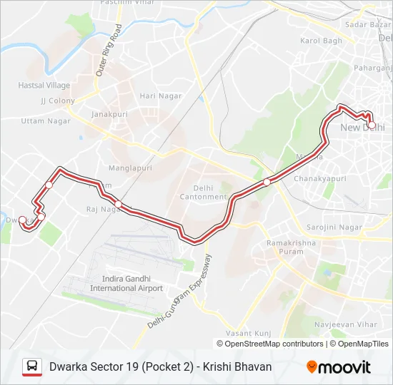 DS-003 Bus Line Map