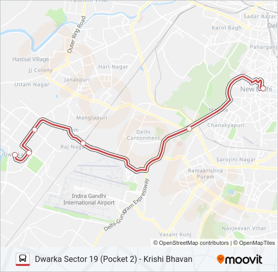 DS-003 Bus Line Map