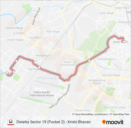 DS-003 Bus Line Map