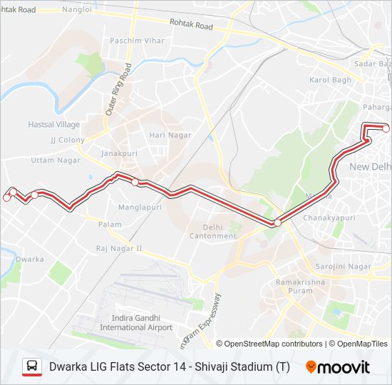 DS-004 Bus Line Map