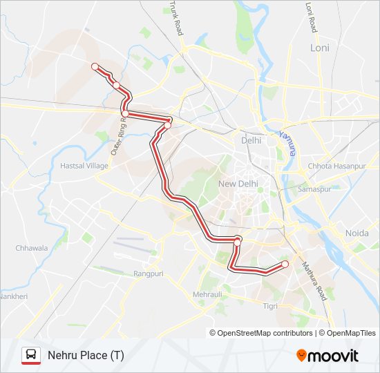 DS-005 Bus Line Map