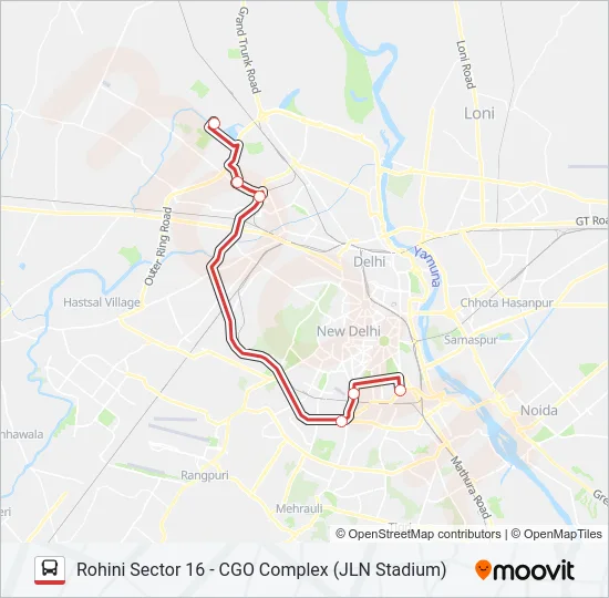 DS-006 Bus Line Map