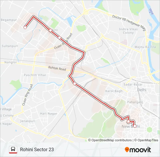 DS-007 Bus Line Map