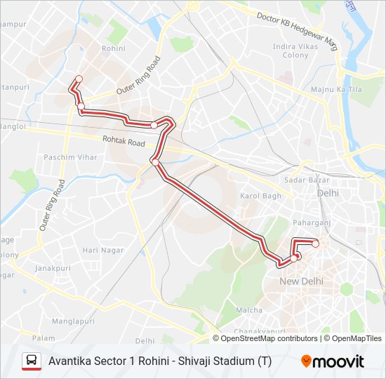 DS-008 Bus Line Map