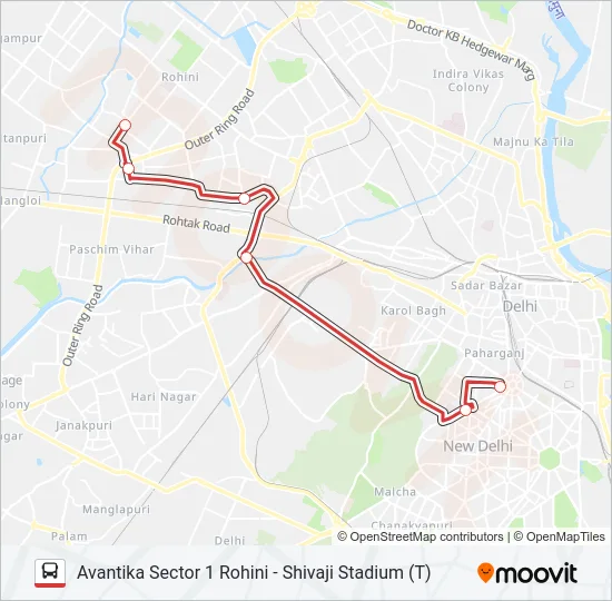 DS-008 Bus Line Map