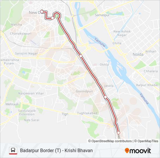 DS-010 Bus Line Map